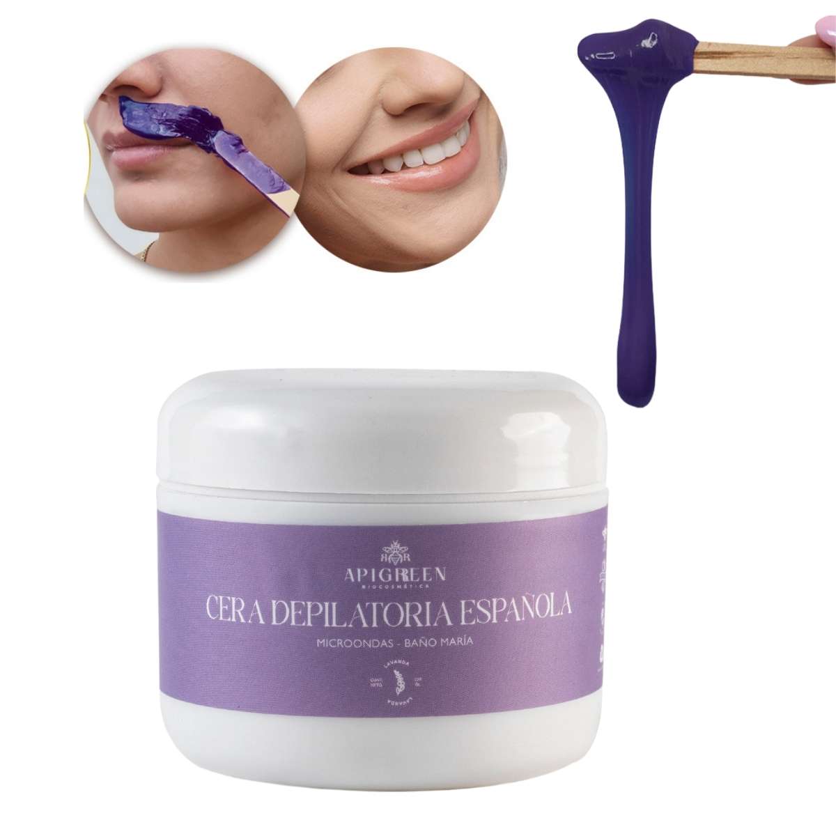 Cera Española para rostro 120g