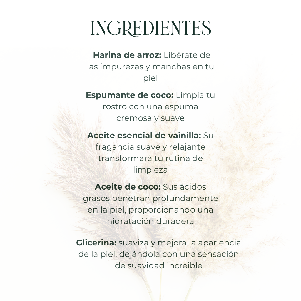 Jabón exfoliante y aclarante de Arroz Dúo