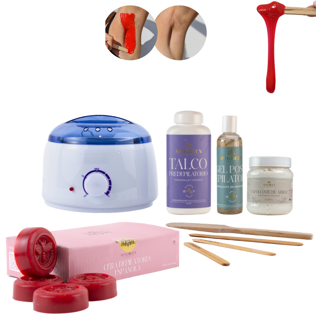 Fundidor Bikini y Axilas Delight Kit