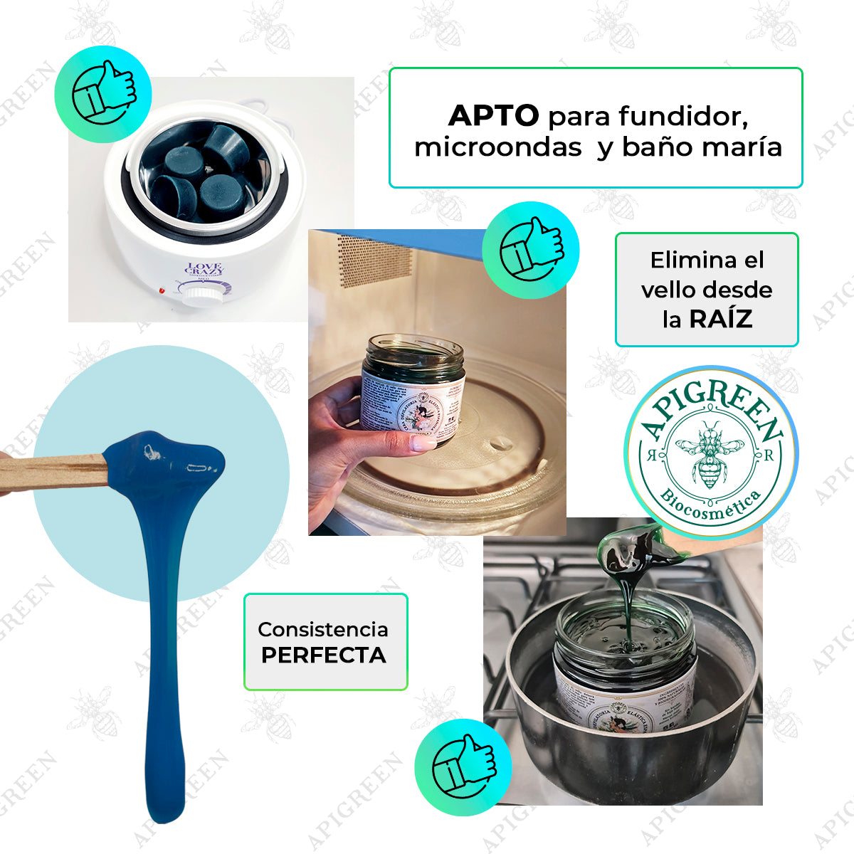 Kit de Depilación Pastillas - Pre y Post