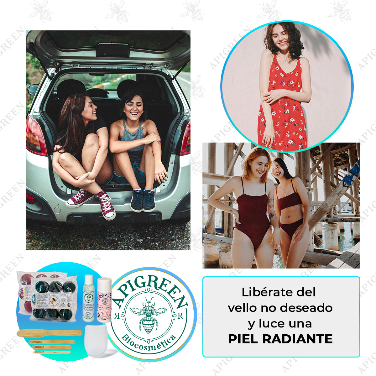 Kit de Depilación Pastillas - Pre y Post