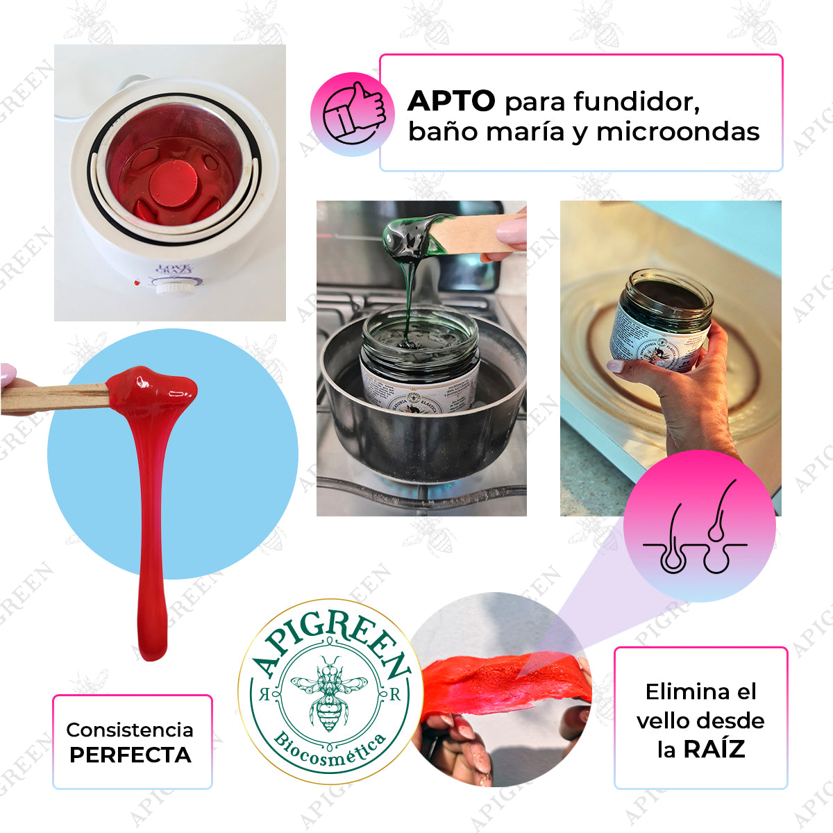 Cera Española todas las zonas 500g