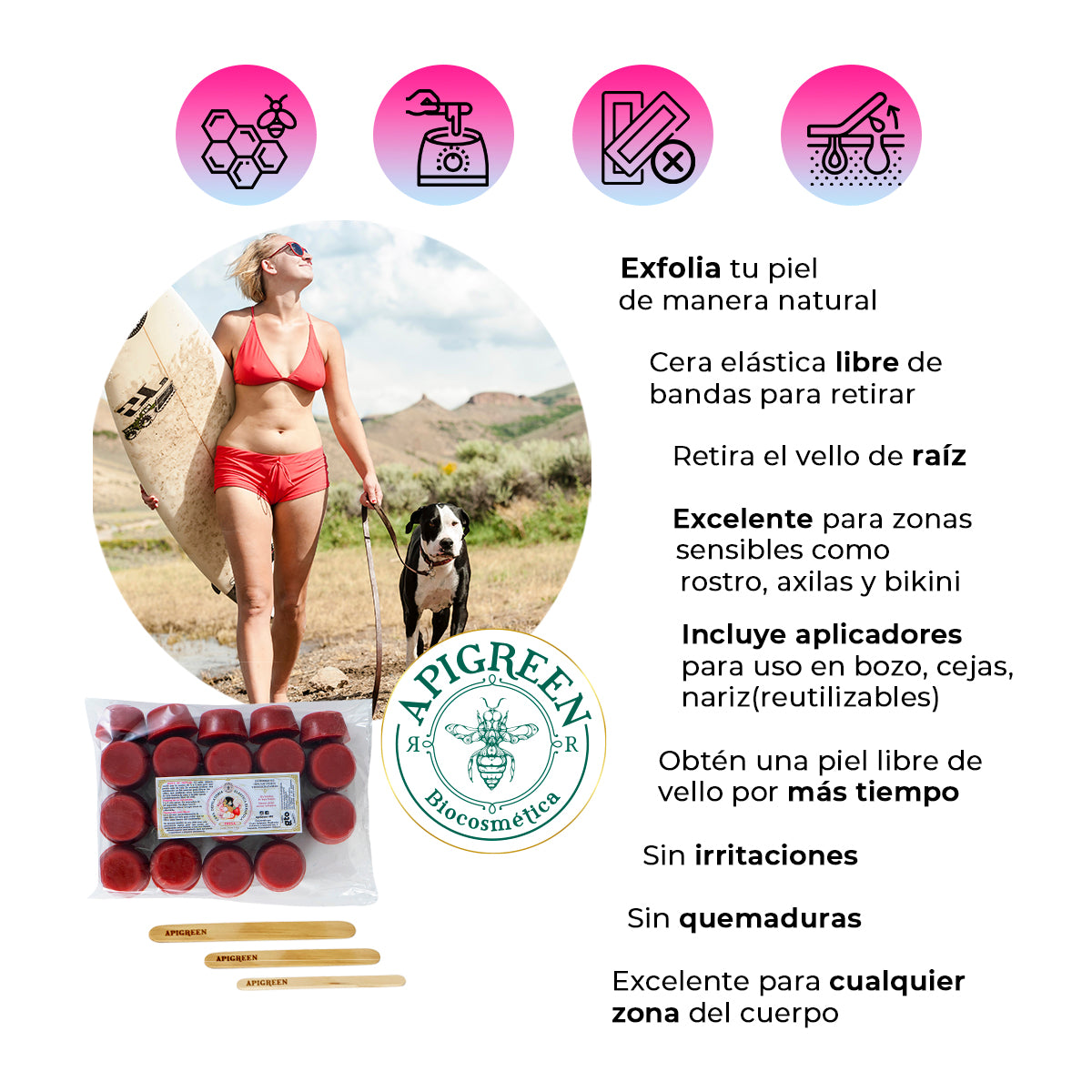 Cera Española Todas Las Zonas 1Kg